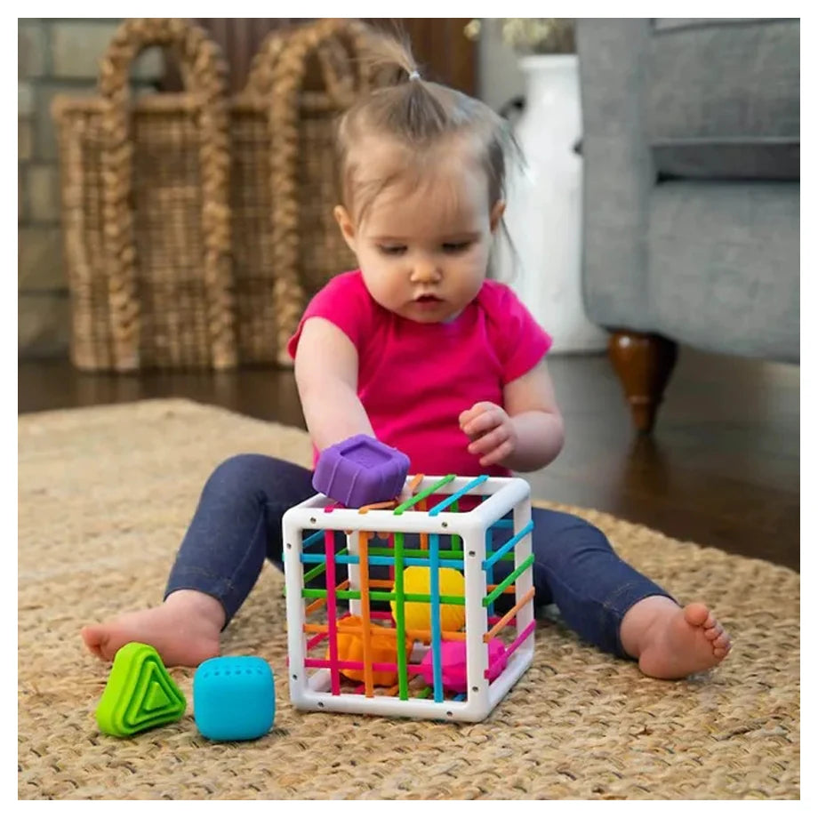 Tomy Fat Brain Toys InnyBin Sensory Toy for Infant Development & Shape Sorting