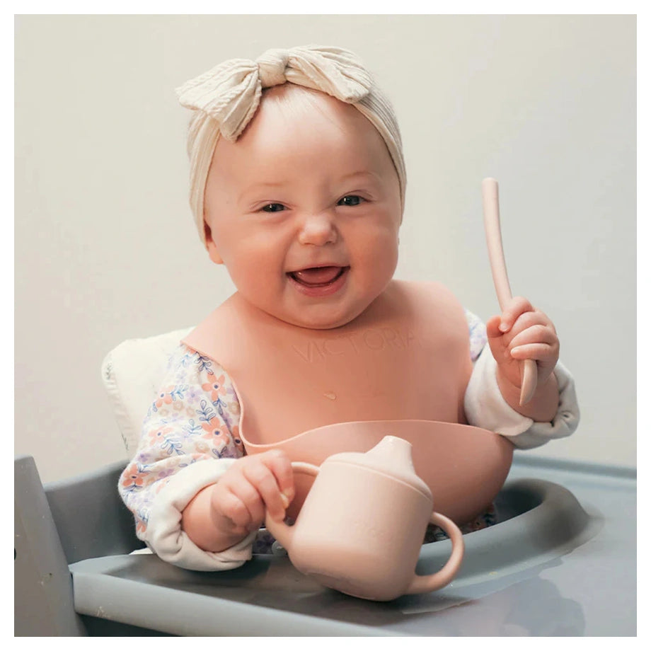 Moonkie Standard First Bites Gift Set (Blush/Muted)
