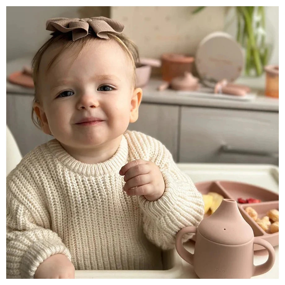 Moonkie Standard First Bites Gift Set (Blush/Muted)