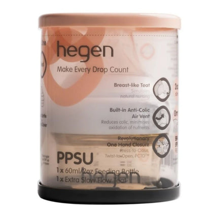 Hegen PCTO 60ml/2oz Feeding Bottle PPSU