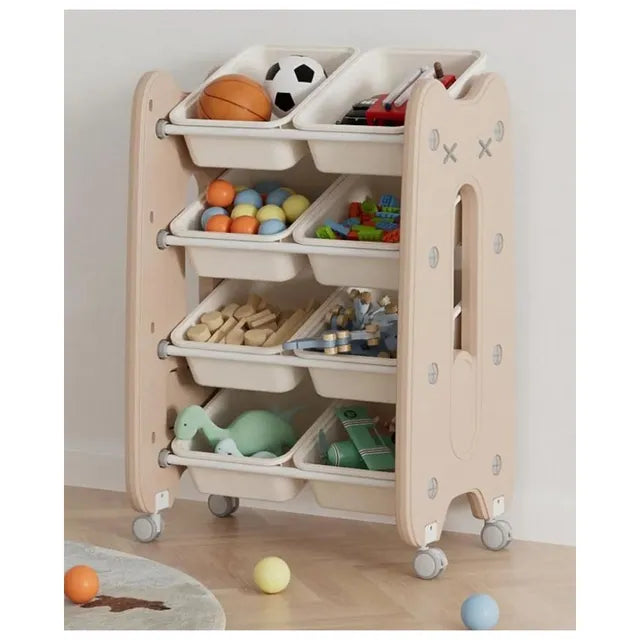 Little Angel Toys Storage Rack (Coffee)