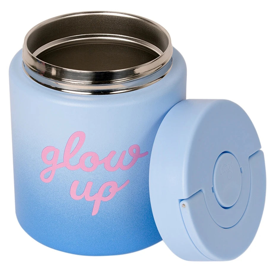 Citron 500ml Classic Thermal Food Jar (Blue Glowup)