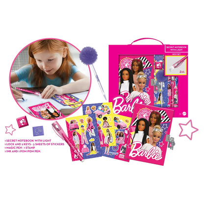Barbie Secret Notebook with Light