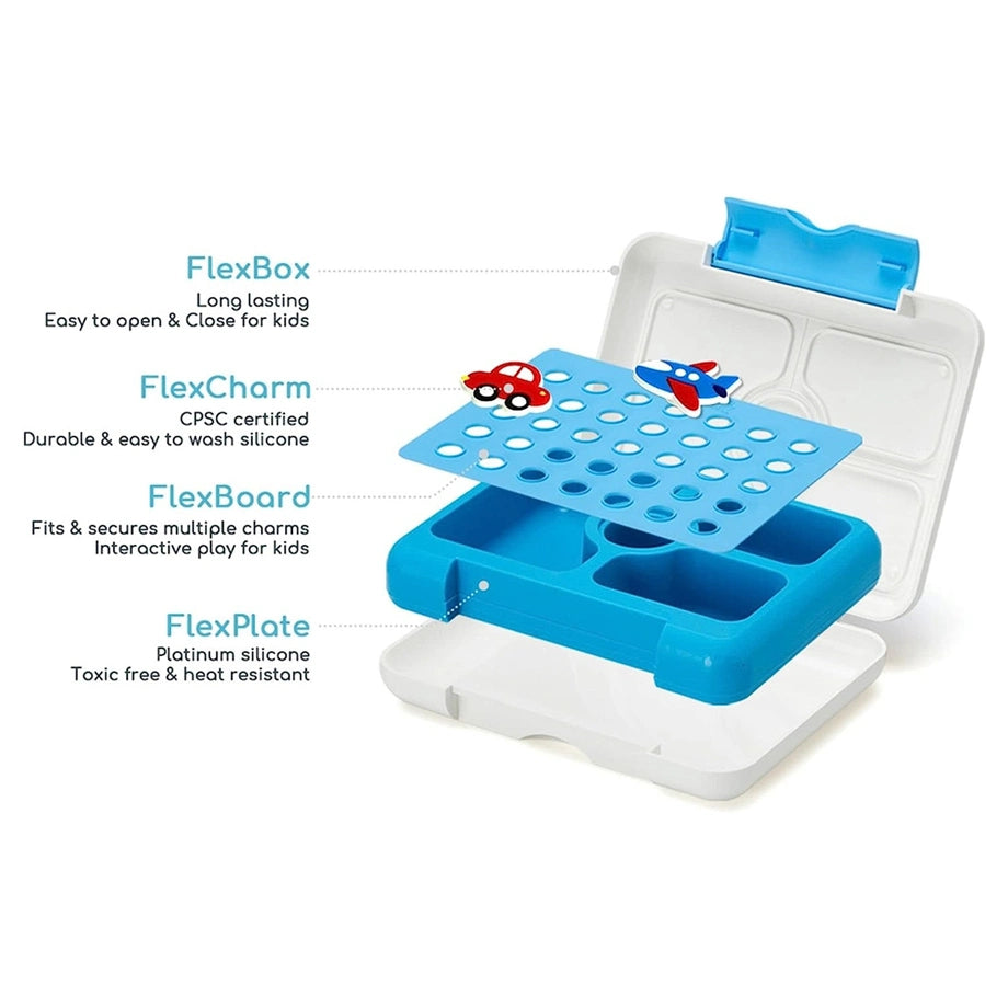 Flex & Lock Kids Flexbox Set Toy World (Blue)