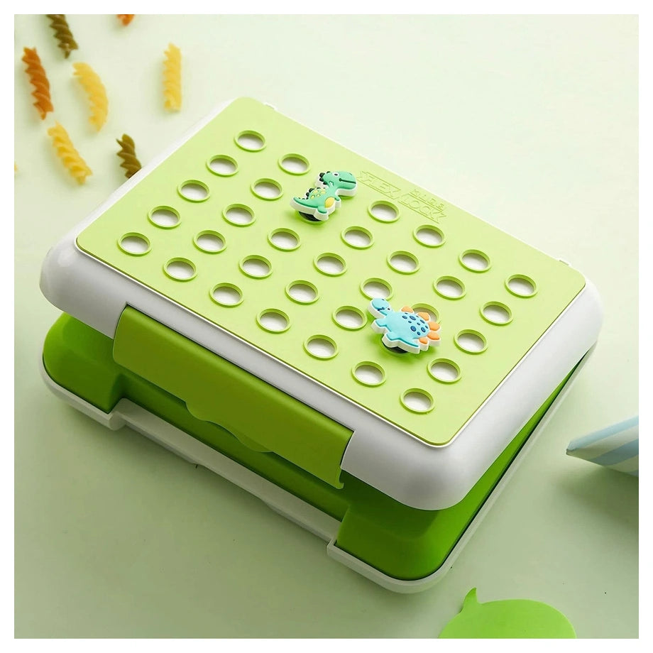 Flex & Lock Kids Flexbox Set - Dinosaur (Green)