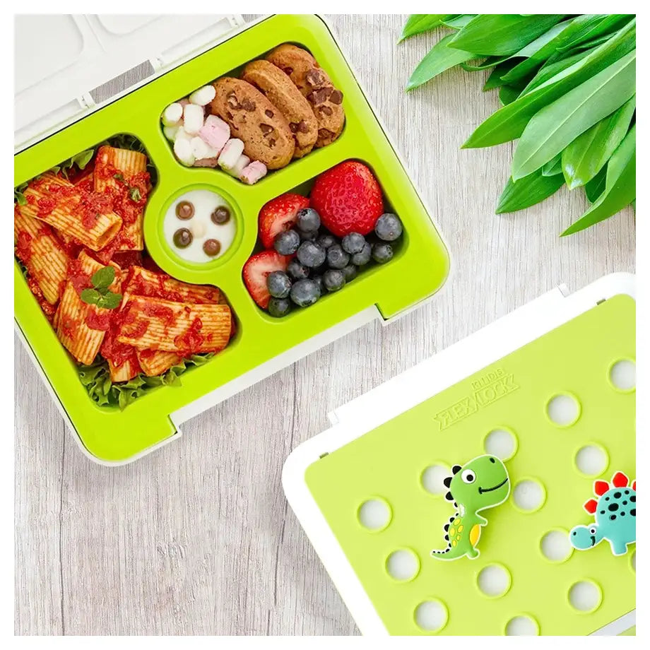 Flex & Lock Kids Flexbox Set - Dinosaur (Green)