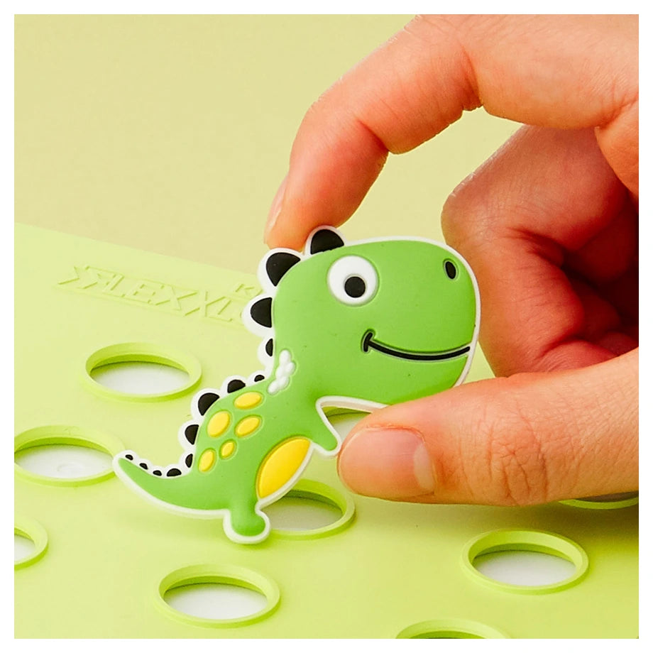 Flex & Lock Flexcharms Tyrannosaurus Lunchbox Decorations