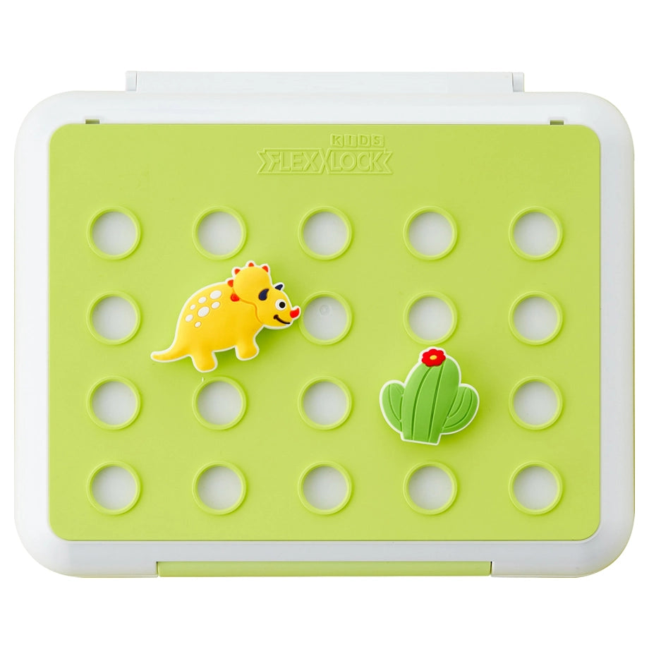 Flex & Lock Flexcharms Cactus Lunchbox Decorations