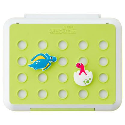 Flex & Lock Flexcharms Baby Dino Lunchbox Decorations