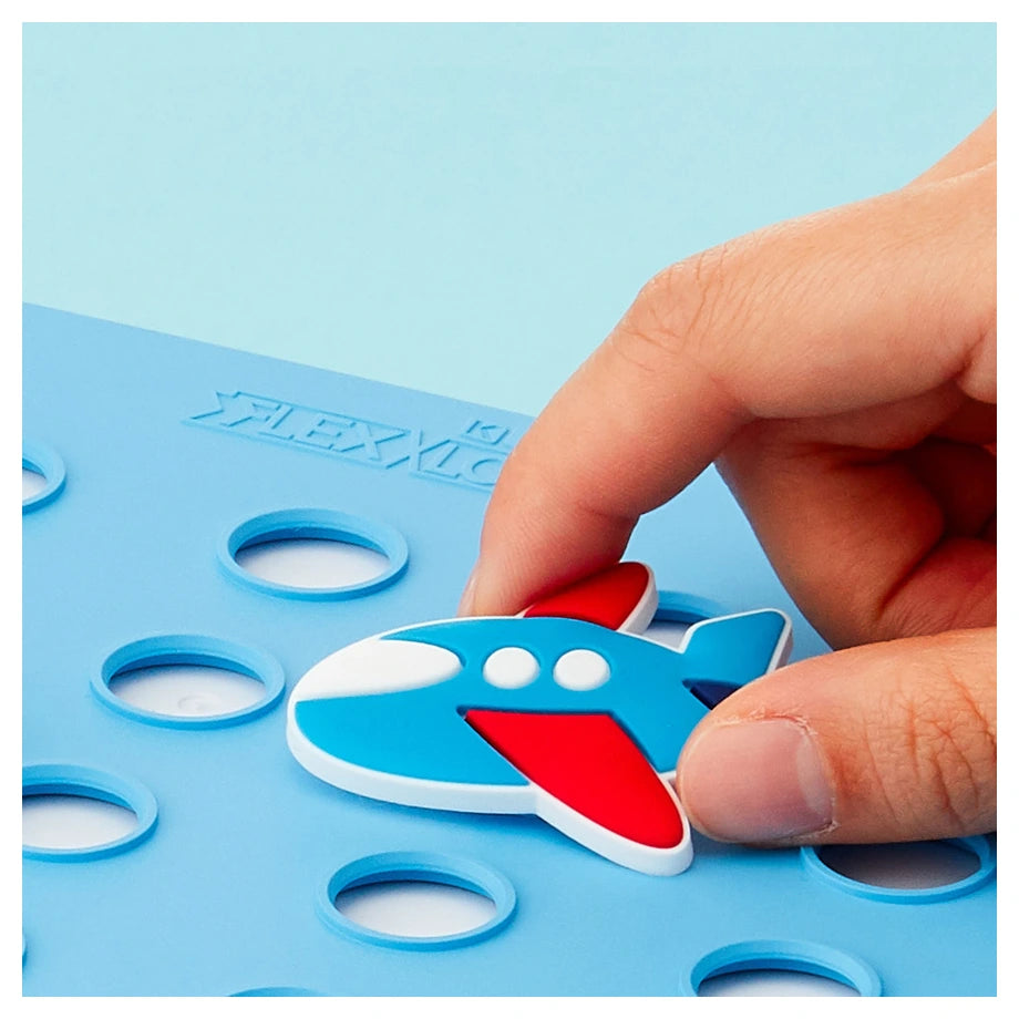 Flex & Lock Flexcharms Airplane Lunchbox Decorations