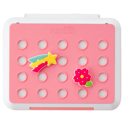 Flex&Lock Flexcharms Flower Lunchbox Decorations
