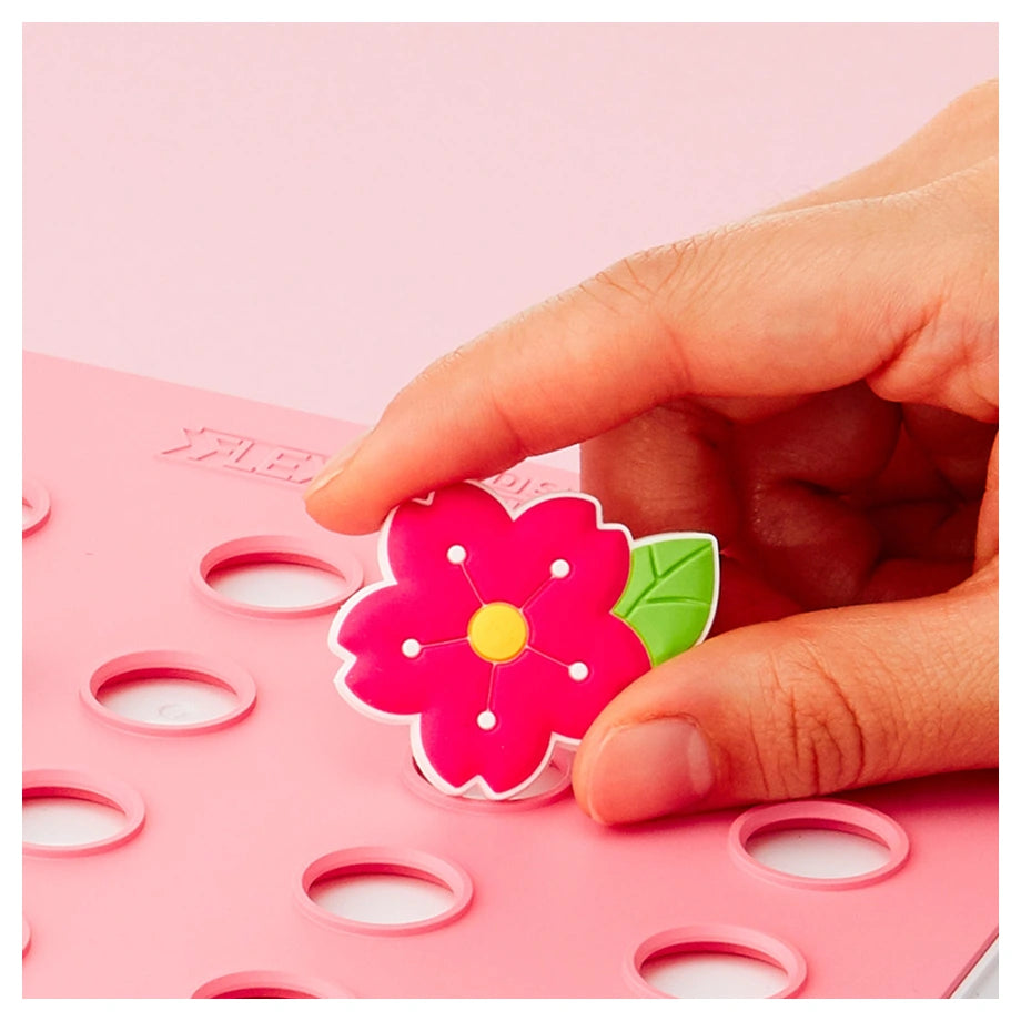 Flex&Lock Flexcharms Flower Lunchbox Decorations
