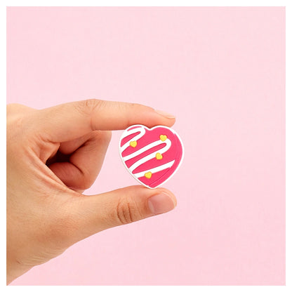 Flex&Lock Flexcharms Heart Lunchbox Decorations

