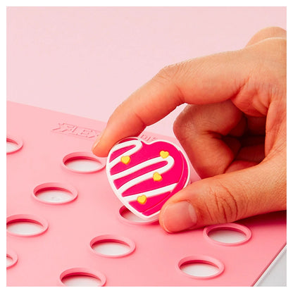 Flex&Lock Flexcharms Heart Lunchbox Decorations
