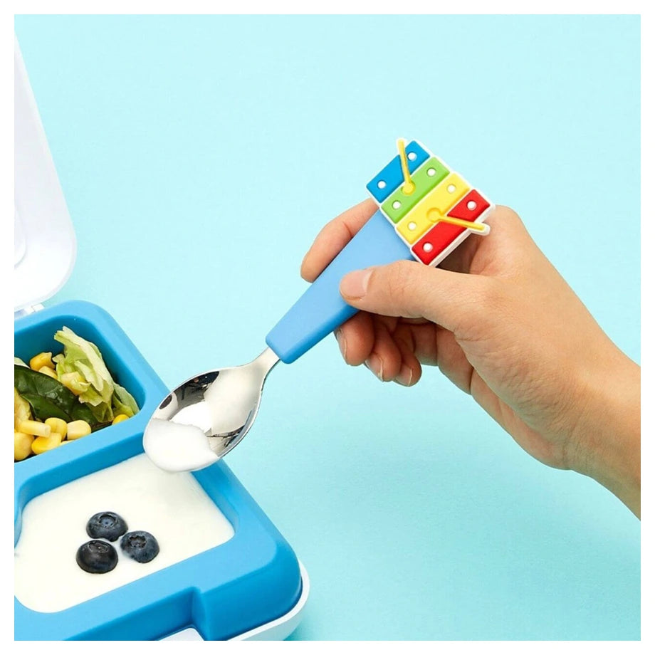 Flex & Lock Flexwarez Spoon & Fork Set (Blue)