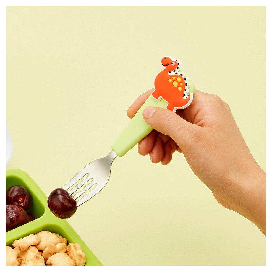 Flex & Lock Flexwarez Spoon & Fork Set (Green)