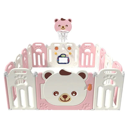 Little Angel Kids Playpen (Pink) - 163 x 163 x 65 cm