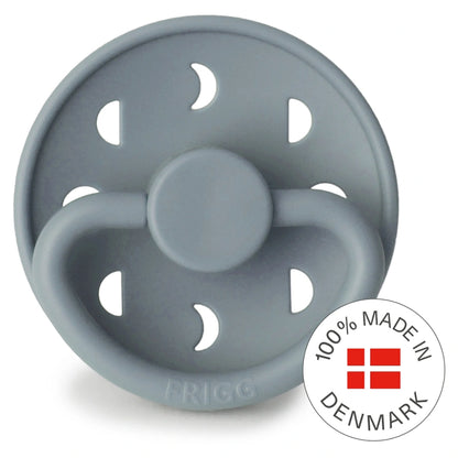 FRIGG Moon Phase Silicone Baby Pacifier (Stone Blue Night)