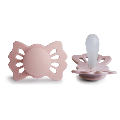 FRIGG Lucky Symmetrical Silicone Baby Pacifier (Blush)