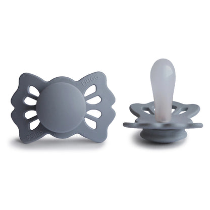 FRIGG Lucky Symmetrical Silicone Baby Pacifier (Great Gray)