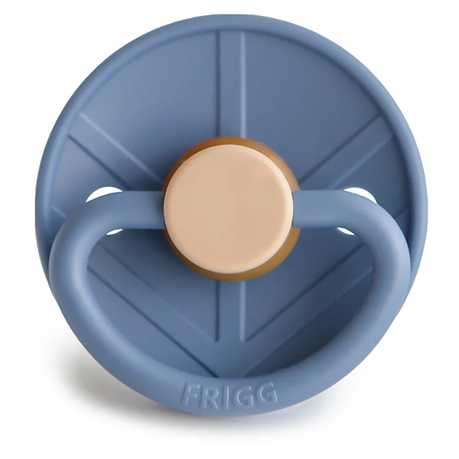 FRIGG Little Viking Latex Baby Pacifier Size 2 (6–18 Months) 1-Pack (Harald Ocean View)