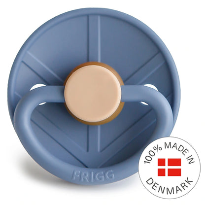 FRIGG Little Viking Latex Baby Pacifier Size 2 (6–18 Months) 1-Pack (Harald Ocean View)