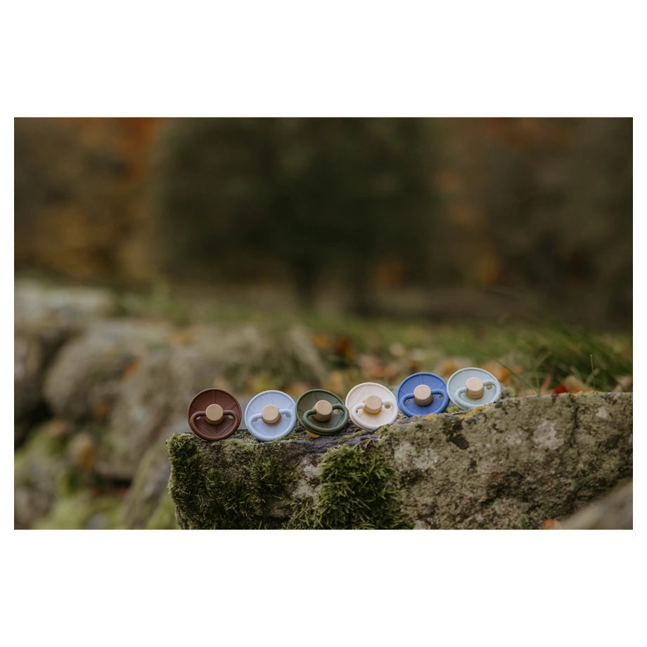 FRIGG Little Viking Latex Baby Pacifier Size 2 (6–18 Months) 1-Pack (Harald Ocean View)