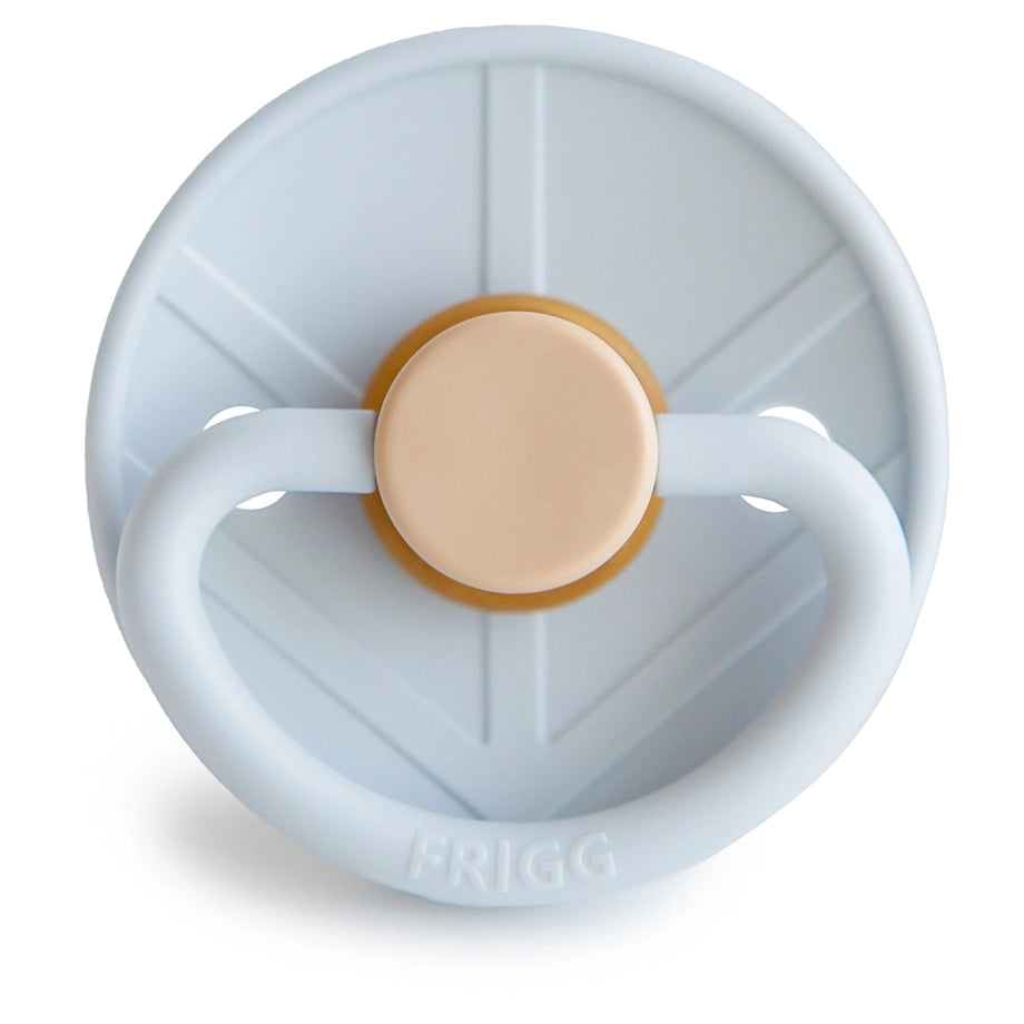 FRIGG Little Viking Latex Baby Pacifier Size 1 (Knud Powder Blue)