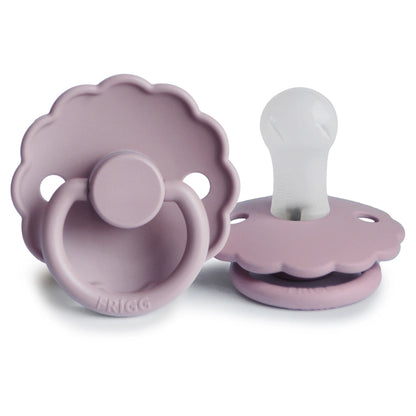 FRIGG Daisy Silicone Baby Pacifier (Soft Lilac)