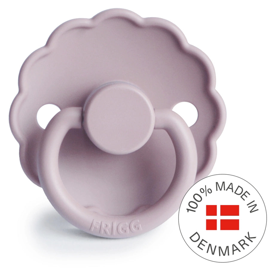 FRIGG Daisy Silicone Baby Pacifier (Soft Lilac)