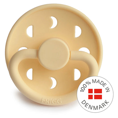 FRIGG Moon Phase Silicone Baby Pacifier (Pale Daffodil)