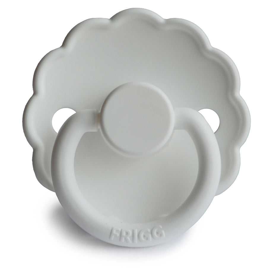 FRIGG Daisy Latex Baby Pacifier (Bright White)