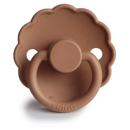 FRIGG Daisy Latex Baby Pacifier (Peach Bronze)