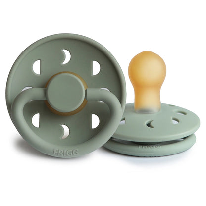 FRIGG Moon Phase Latex Baby Pacifier (Sage)