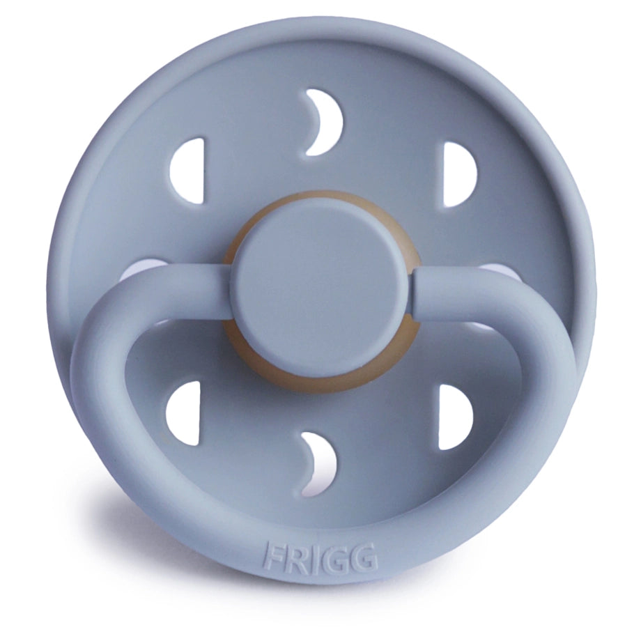 FRIGG Moon Phase Latex Baby Pacifier (Powder Blue)