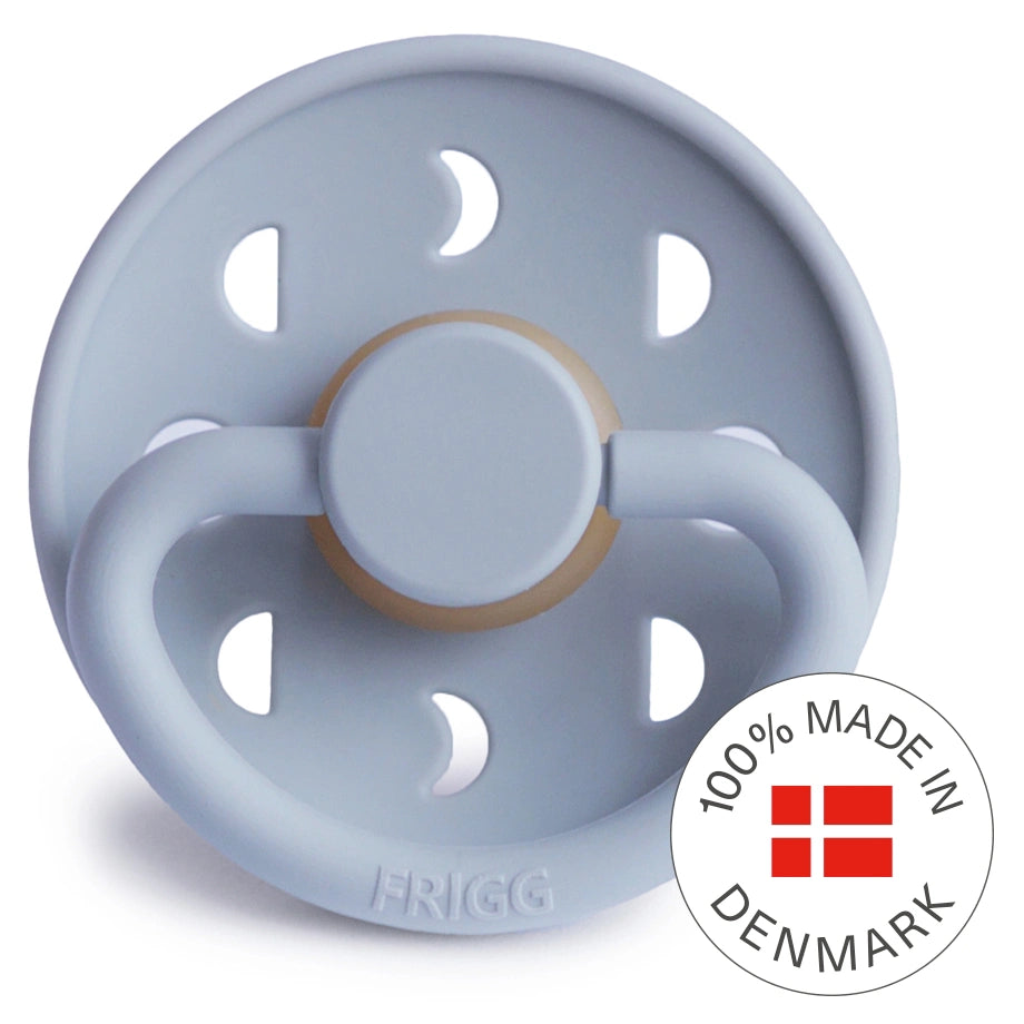 FRIGG Rope Latex Baby Pacifier (Powder Blue)