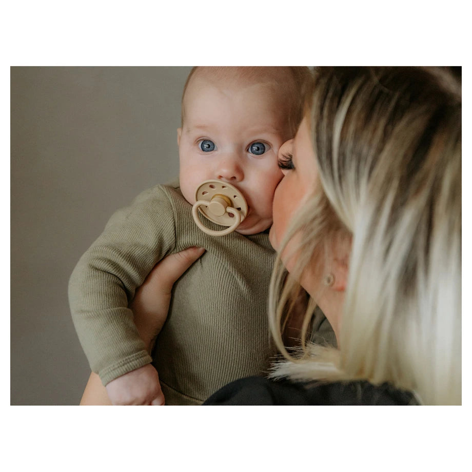 FRIGG Rope Latex Baby Pacifier (Powder Blue)