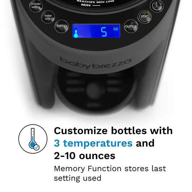 Baby Brezza Formula Pro Advanced Formula Dispenser Machine (Charcoal)