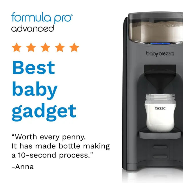 Baby Brezza Formula Pro Advanced Formula Dispenser Machine (Charcoal)