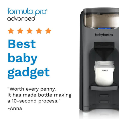 Baby Brezza Formula Pro Advanced Formula Dispenser Machine (Charcoal)