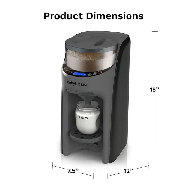 Baby Brezza Formula Pro Advanced Formula Dispenser Machine (Charcoal)