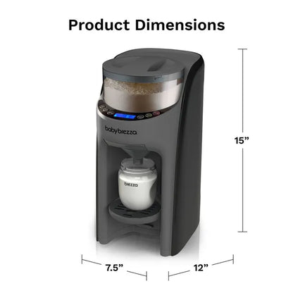 Baby Brezza Formula Pro Advanced Formula Dispenser Machine (Charcoal)