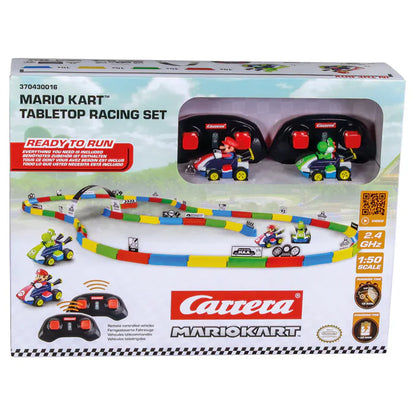 Carrera Mario Kart Tabletop Racing Set & Mini RC Mario Gold Edition