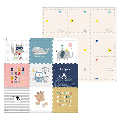 Little Angel Baby Reversible Puzzle Playmat (Yellow/Pink)