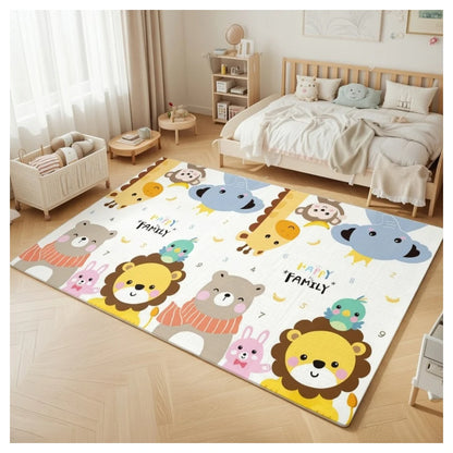 Little Angel Reversible Role Play Mat 180×200 cm (Animal Friends)