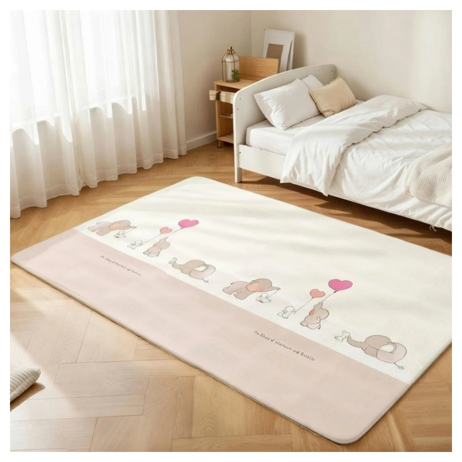 Little Angel-Reversible Roll Play mat 180x200 cm (Story of Elephant and Rabbit)