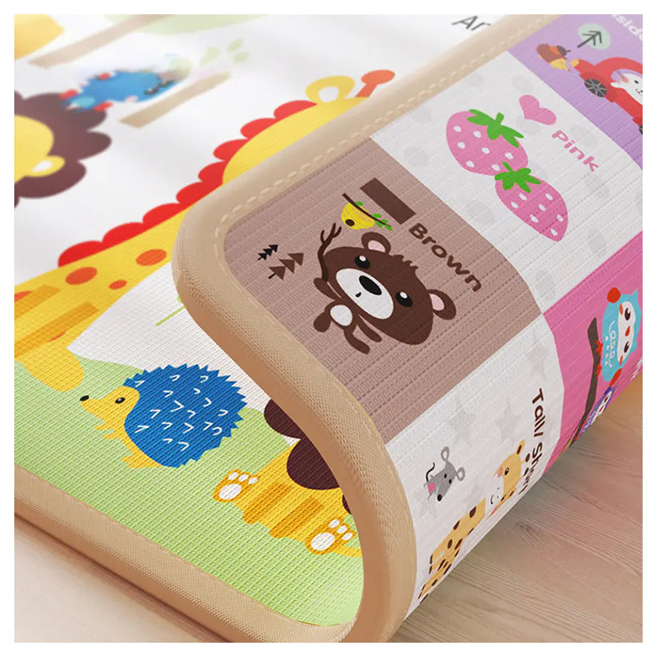 Little Angel Baby Foldable & Reversible Playmat (Animals)