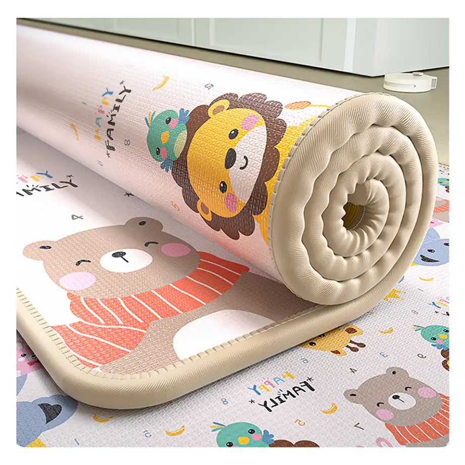 Little Angel Baby Foldable & Reversible Playmat (Animals)