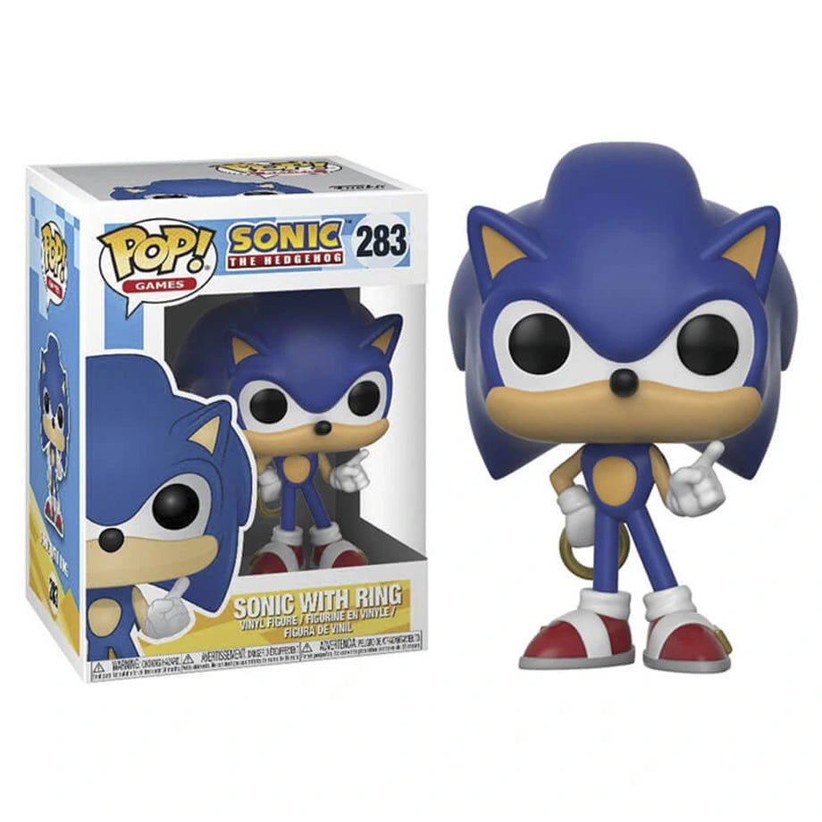 Funko POP Games Sonic The Hedgehog With Ring Vinyl Figure