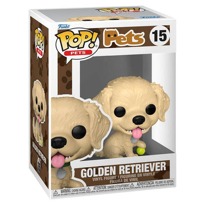 Funko POP! Pets Pets Golden Retriever Vinyl Figure (7.9 cm)